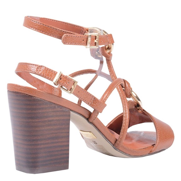 RENATA Brazilian leather chunky heel - Picture 3 of 3